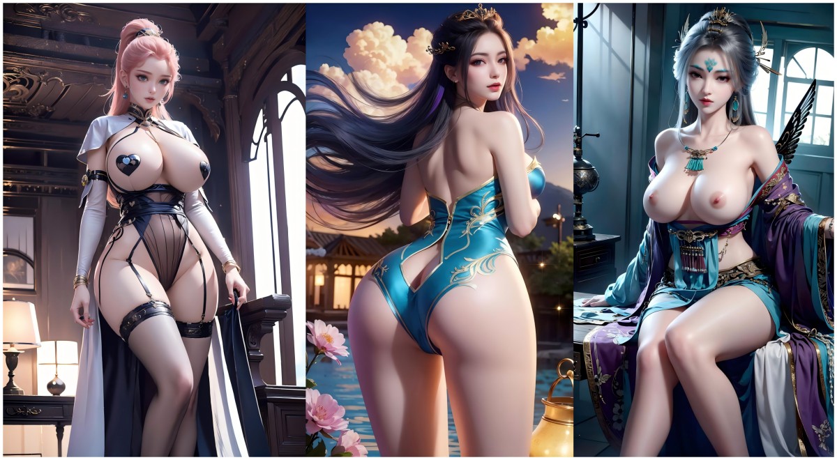 国漫女神 合集【761P 1.96GB】