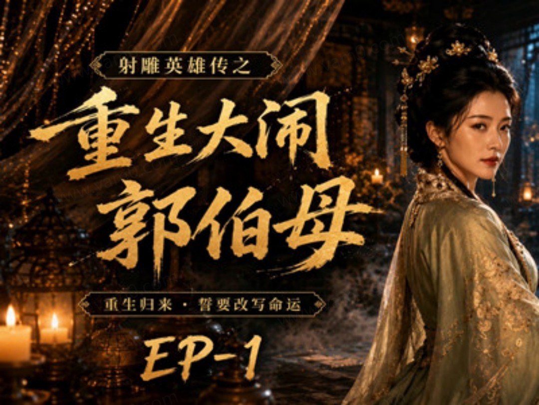 [AI视频][剧情] 射雕英雄传之重生大闹郭 [第一集] [真人配音] [中文字幕]【2K 400MB】
